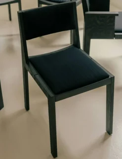 016 Maasto Matstol Helklädd, Svart