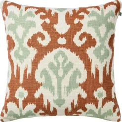 Adi Kuddfodral 50x50 cm, Aqua / Apricot Orange