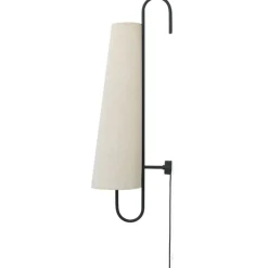 Ancora Vägglampa, Natural/Svart