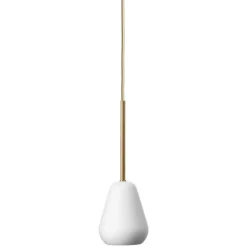 Anoli Spot Pendel, Vit / Nordic Gold