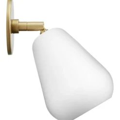 Anoli Spot Recessed Vägg-/Taklampa, Vit / Nordic Gold