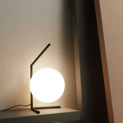 IC Lights T1 Bordslampa Låg, Svart