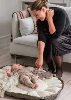 3-in-1 Babynest, Olivgrön