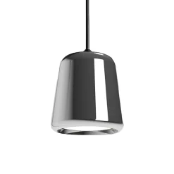 Material Pendellampa, The New Edition, Svart/Rostfritt Stål